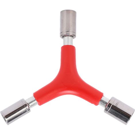 Clé hexagonale en Y en acier inoxydable, clé hexagonale 3 voies pour la réparation de vélos (1/5)