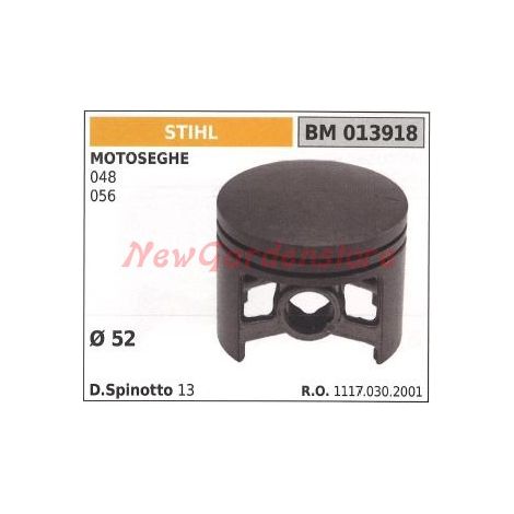 Anillos de pistón compatibles con motosierra STIHL 048 056 1117-030-2001
