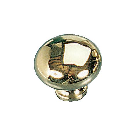 Bouton Anglais Ø 25 mm laiton poli - 1026 - METAUX OUVRES & DECORES