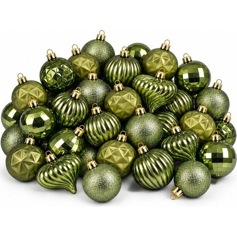 Mica Decorations Boule de Noël Vert H6xl6xL6cm (1/5)