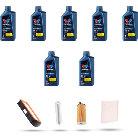 Kit tagliando 4 FILTRI e 7L OLIO compatibile con Bmw serie 3 (F30, F80,F31) 330d 190kw dal 2012 (1/5)