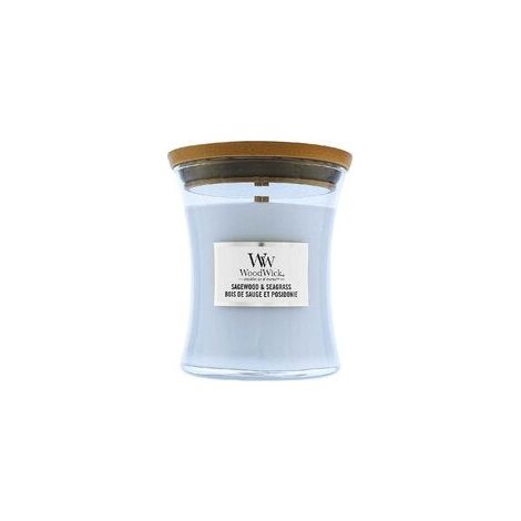 WoodWick Duftkerze mit Salbei und Seegras, 609,5 g