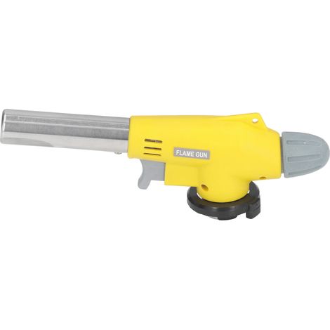 Pistolet à flamme ABS laiton chalumeau gaz pour barbecue soudage allumage cigarette cuisson (1/5)