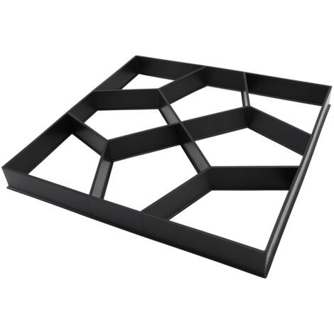 DEESSE SHOP-Rosvola Walk Maker 15,7 pouces ABS Réutilisable Pavé Béton Chemin Tremplin Pavé pour Pelouse Jardin Patio Cour (1/5)