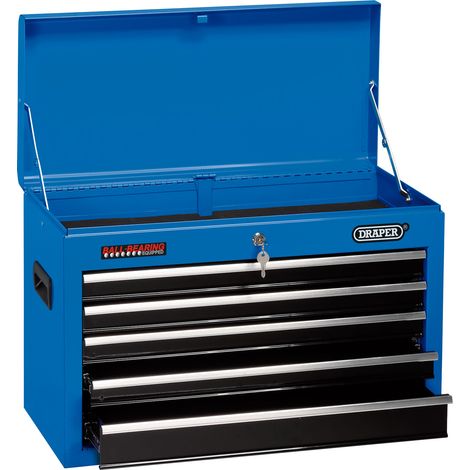 Draper 26-Inch 5-Drawer Tool Chest in Blue (Model 14604) (1/5)