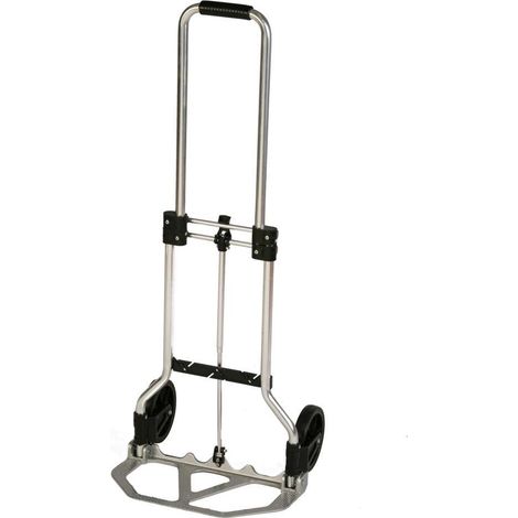 Carrellino portapacchi pieghevole in metallo 38X96H CM PORTATA 45 KG (1/2)