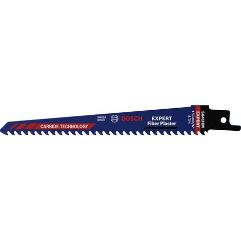 Bosch Accessories 2608900407 EXPERT ‘Fiber Plaster’ S 641 HM Säbelsägeblatt, 1 Stück Sägeblatt-Länge