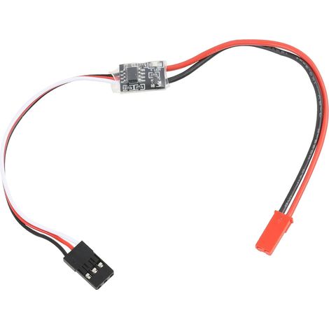 4A ferngesteuertes elektronisches AUX-Ein/Aus-Schaltrelais für RC-Autos, -Trucks, -Boote, -Drohnen und -Flugzeuge – einfache Steuerung von Zubehör und LED-Leuchten (1/5)