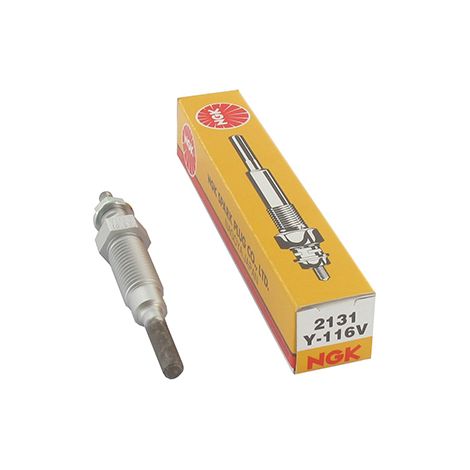 bougie d'allumage de préchauffage ngk y-116v adaptable pour engins de manutention yanmar modèle 2t75-u. -pl