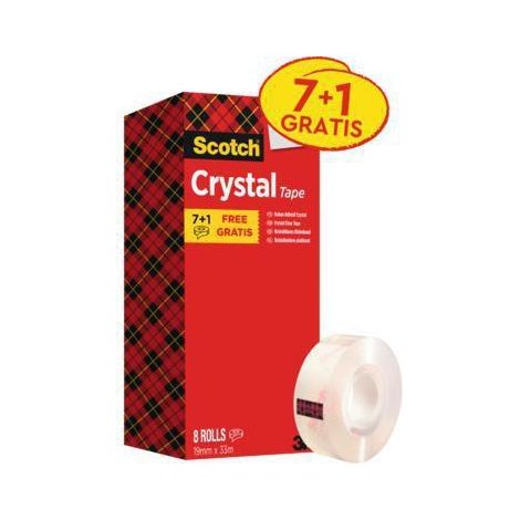 3M 7100026961 Klebeband Für die Nutzung im Innenbereich geeignet 33 m Polyvinylchlorid (PVC) Transparent (1/4)