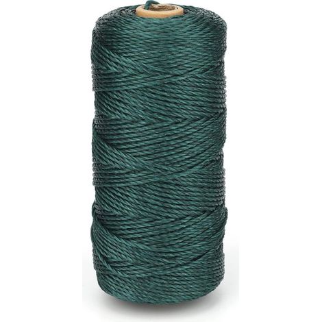 100 Meter langes grünes Nylonseil, 2 mm wetterfestes Gartenseil (1/5)