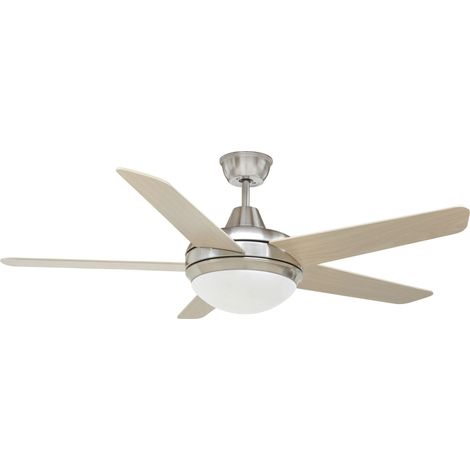 Ventilateur VENTO LED SMD 17W 1700lm(1020lm) CRI80 3000K Bois de hêtre (1/5)