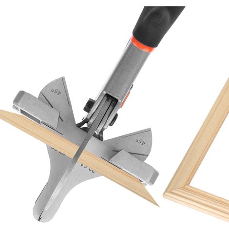 Ciseaux d'angle pour goulotte 240 mm en acier haut carbone multifonction 0 à 135° (1/5)