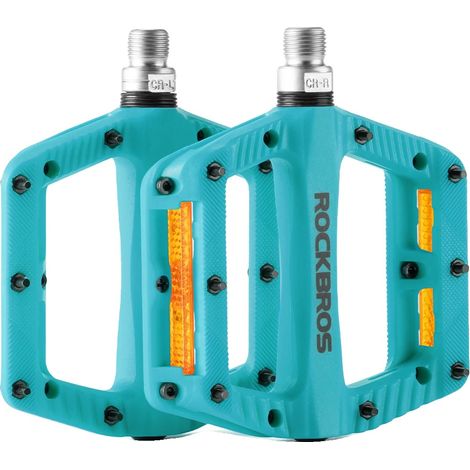 Pedales de bicicleta, diseño ultraligero, construcción de acero resistente, 370011002 (1/2)