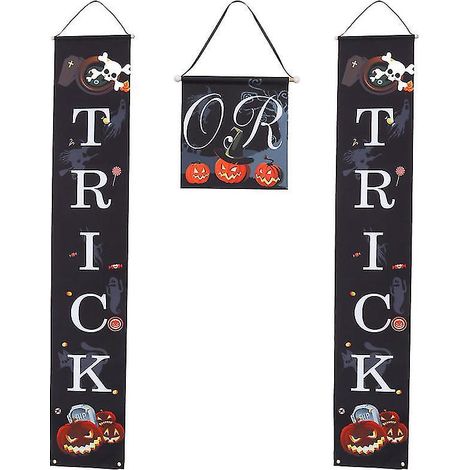 1 Paar Türvorhänge für Halloween-Dekorationen