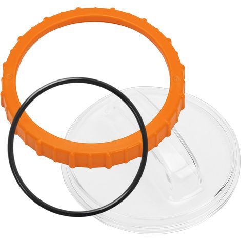 Pompe de filtre à sable P07019 - Couvercle de pré-filtre avec écrou P07018 et joints toriques P6563 - Accessoires de piscine pour système de filtre à sable - Pièces de rechange - Filtre à (1/5)