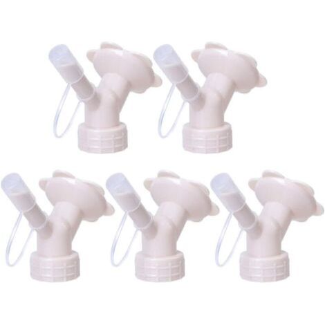 ALLIANDISLot de 5 mini accessoires d'arrosage pour bouteilles, plantes, plantes d'intérieur Beige (1/4)