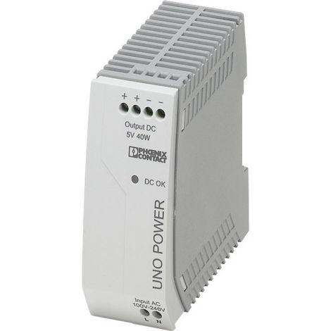 Phoenix Contact 2904375 Hutschienen-Netzteil (DIN-Rail)  5 V/DC 8 A 25 W Anzahl Ausgänge:1 x  Inhalt