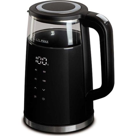 Bollitore elettrico Berlinger Haus BH-9476 da 1,7 litri, nero opaco. (1/3)