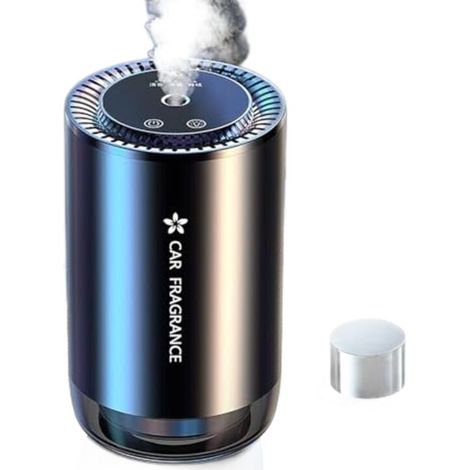 Diffuseur pour voiture, désodorisant intelligent pour voiture, mini diffuseur portable rechargeable, convient aux voitures, maisons, bureaux et chambres à coucher.