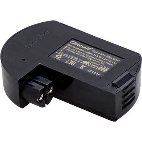 Batterie de rechange Li-ION pour CleanAIR® Asbest/D-BUG - CLEAN AIR