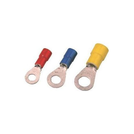 Intercable Tools Quetschkabelschuh 1, 5-2, 5qmm M4 blau ICIQ24 100 Stk (1/2)