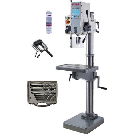 ELMAG Getriebe-Säulenbohrmaschine GBM 3/25 SNE - Set (82005)