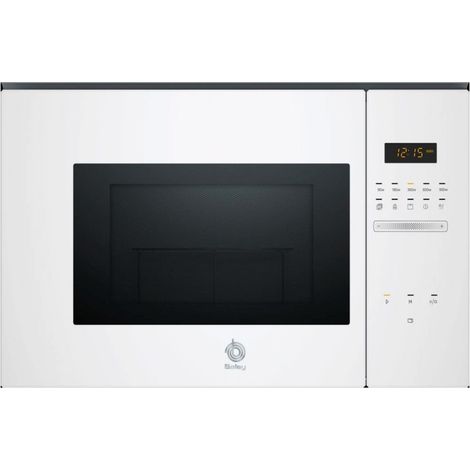 Balay 3CG5175B2 - Horno Microondas Integrable 25 Litros Con Grill Blanco (1/5)