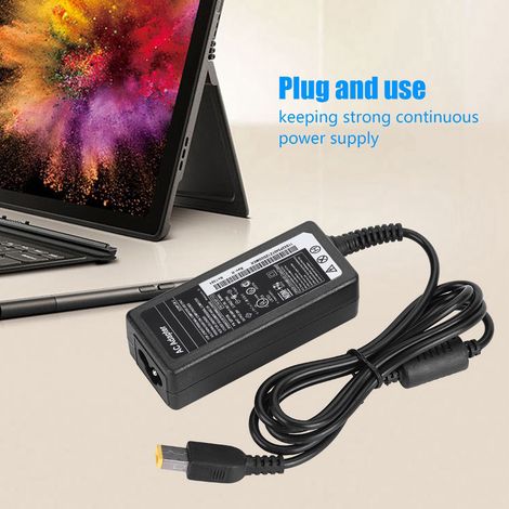 Adaptateur secteur 20 V 2,25 A pour ordinateur portable et tablette Lenovo (100-240 V, version américaine)