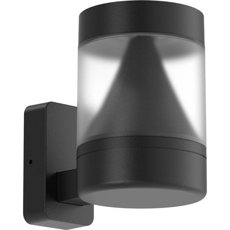 LANA Applique Déco 3000K 12W 800lm 50000h 360° IP65 IK09 IRC 80 classe 1 ARIC 51795 (1/2)