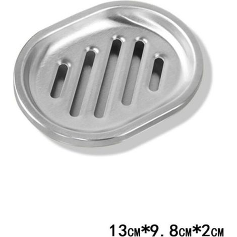 Porte-Savon - Acier Inoxydable 304 - Salle De Bain Et Cuisine - Lot De 2 (1/5)