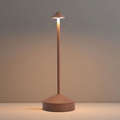 Lampe De Bureau - Rechargeable USB-C - Batterie 6000 mAh - Régulation Intensité Et Température Couleur - IP65 - 5 W - 70 LED - 1 Pièce (1/5)
