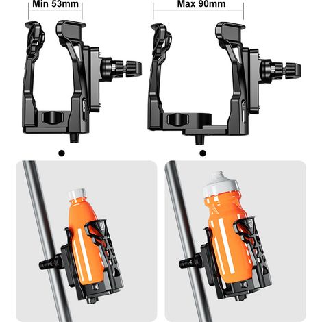 Porte-bouteille d'eau de vélo rotatif, Cage de montage de boisson pour moto, convient à la poussette (1/5)