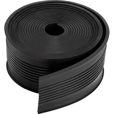 Joint d'étanchéité pour porte de garage, protection contre les courants d'air, joints universels résistants aux intempéries pour porte de garage (3 m x 95 mm) (1/5)