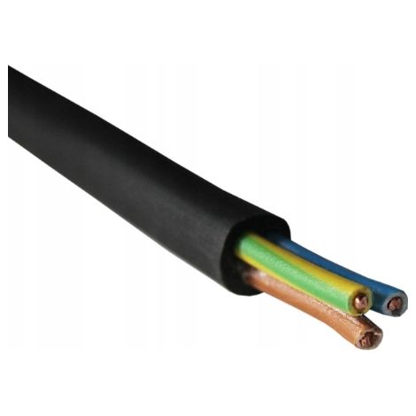 YKY 3x4 1m rundes Erdkabel (1/2)