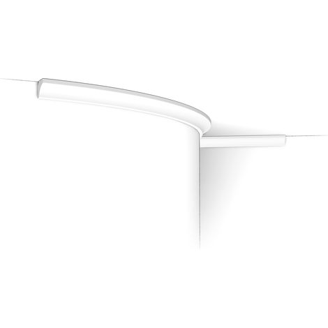 Eckleiste Orac Decor C250F LUXXUS flexible Leiste Zierleiste Decken Stuck Dekor Profil Gesims Dekorleiste 2 Meter (1/5)