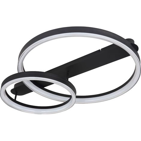 Plafonnier Lampe LED Veilleuse Dimmable Télécommande Changeur de Couleur RVB Mémoire (1/5)