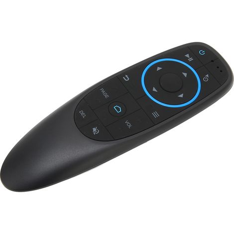 Bluetooth-Fernbedienung mit Infrarot-Sprachsteuerung und Lernfunktion für TV-Boxen, Computer und Smart-TVs G10BTS (1/5)