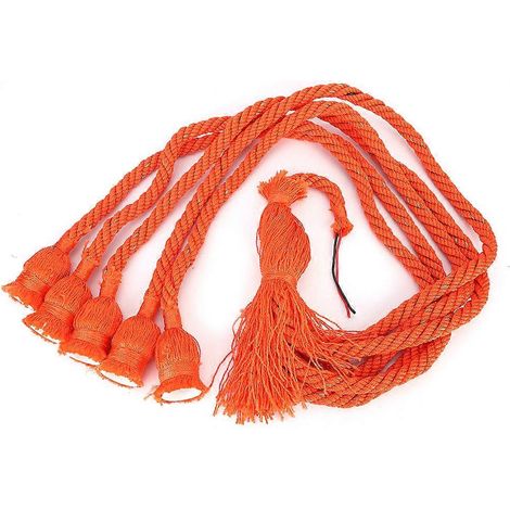 Chandelier Vintage Campagne en Cordes de Nylon, Suspension Plafonnier Rétro avec Douille E27, Lampe Pendentif 85-260V, Luminaire Élégant pour Salle à Manger (1/5)