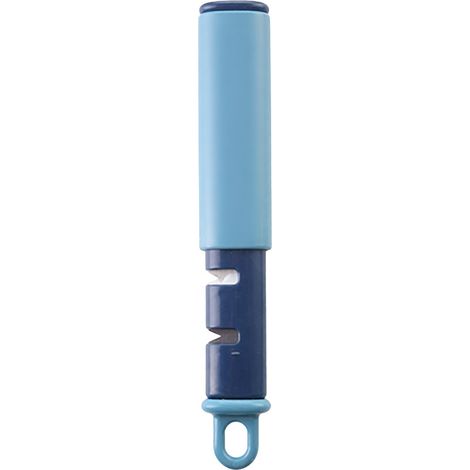 Pelador y afilador de cuchillos 2 en 1, pelador multifuncional de frutas y verduras, acero inoxidable giratorio, mango ergonómico y cómodo para patatas y zanahorias. (1/5)
