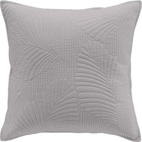 Housse de Coussin "Palombine" 40x40cm Gris (1/5)