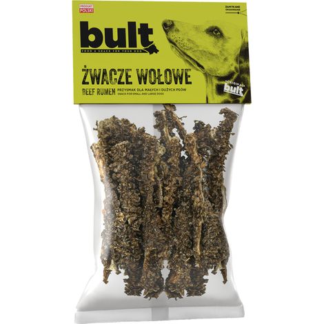 BULT natürlicher Kausnack für Hunde, Rinderpansen, 100 g, getrocknet (1/2)