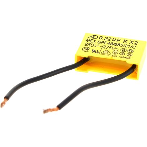 Antiparasite 0,22µf – Condensateur pour ponceuse Skil – Compatible avec modèles 7470 et f015747011 – Performance accrue - 2610396570