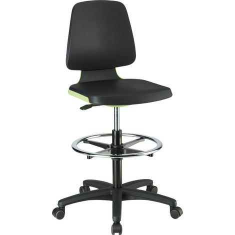 bimos Arbeitsstuhl Labsit 4, PU grün Sitzhöhe 560-810 mm (1/5)