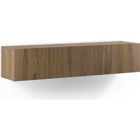 Mueble televisión modelo Gabriel 4 puertas acabado roble-up, 180cm(ancho) 38cm(alto) 35cm (largo) (1/5)