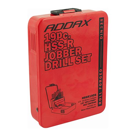 TIMCO Roll Forged Jobber Drills Set HSS - 19pcs