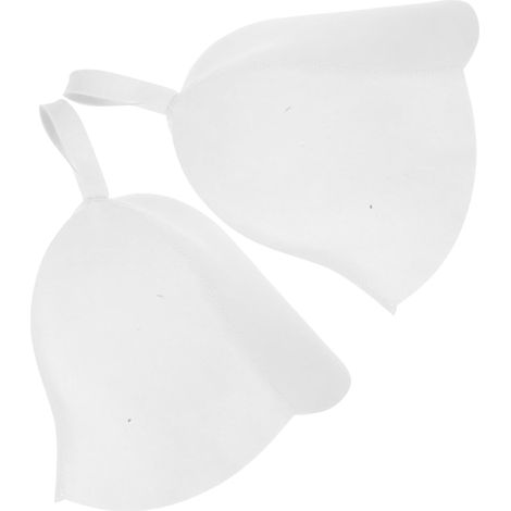 2stücke Filz saunahaube für Damen and Herren