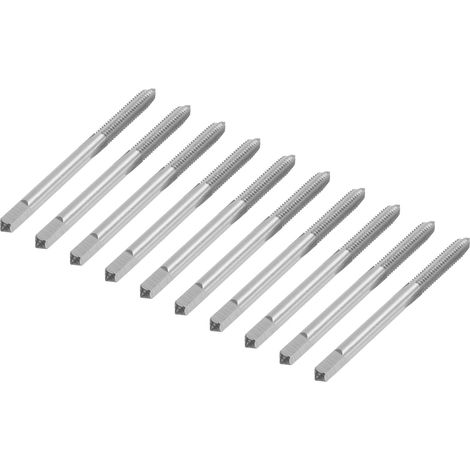 10 tarauds à goujures droites M5x0,8 H2 HSS pour machines, outils à main et quincaillerie (1/5)