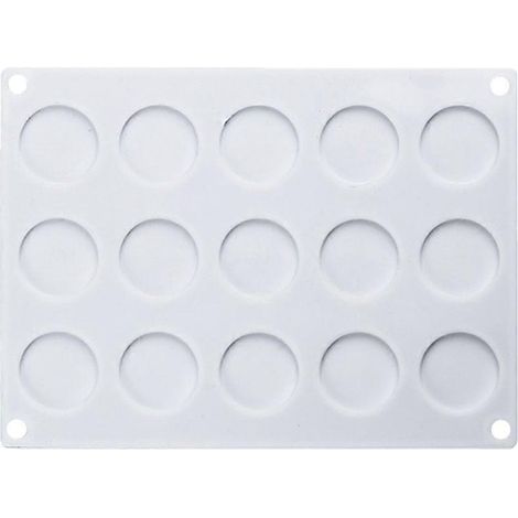 Tapis en silicone pour tampon à cire, moule à 15 cavités amovible (1/4)