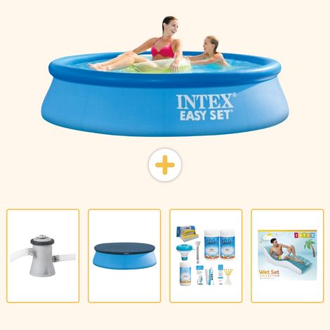Intex Piscine Easy Set Ronde - 244x61 cm - 5-pièces S335 (1/5)